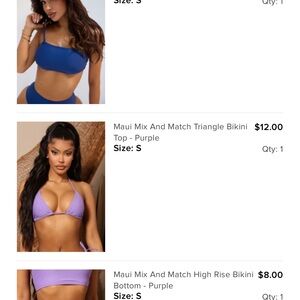 FashionNova bathing suits bundle!!